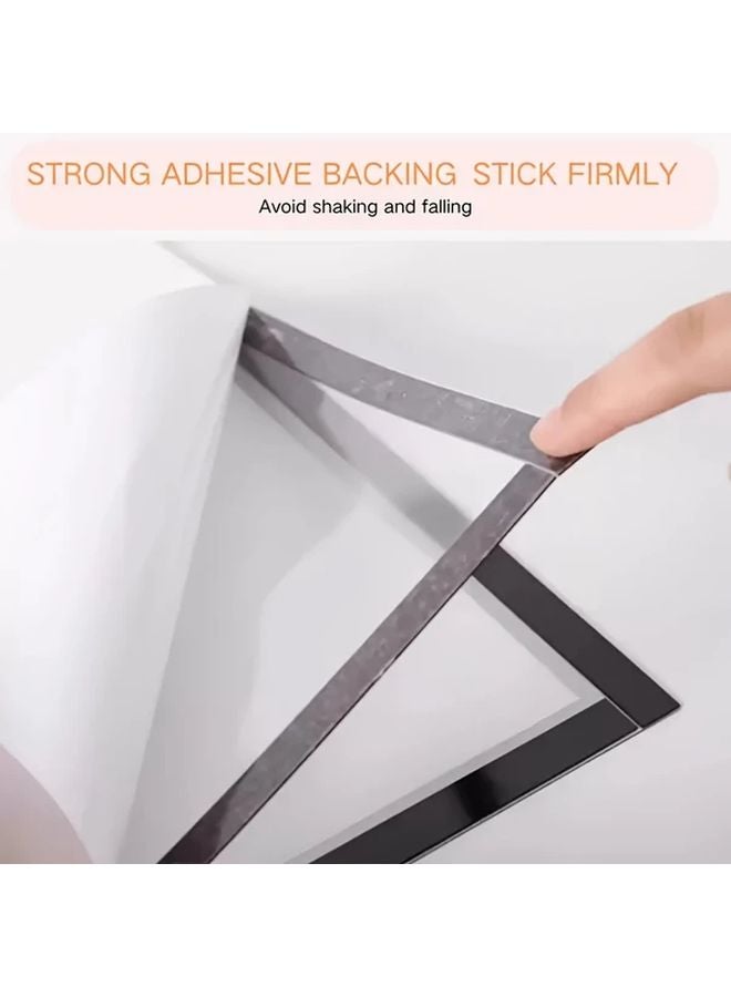 2Pack Vintage Magnetic Diamond Painting Frames 11 81x11 81 Inch Durable Plastic Display - Image 5